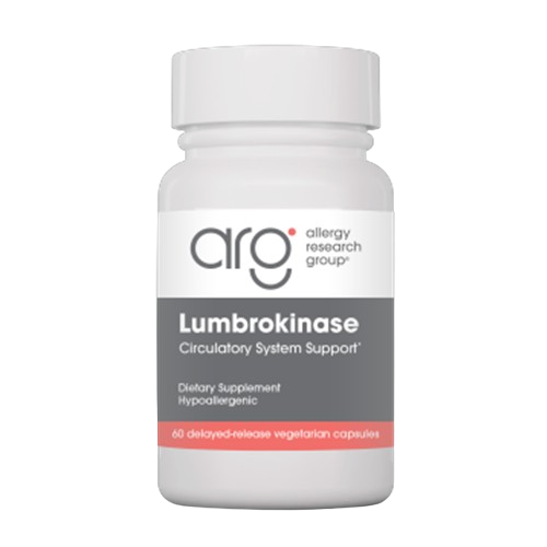 lumbrokinase 60 caps allergy research group