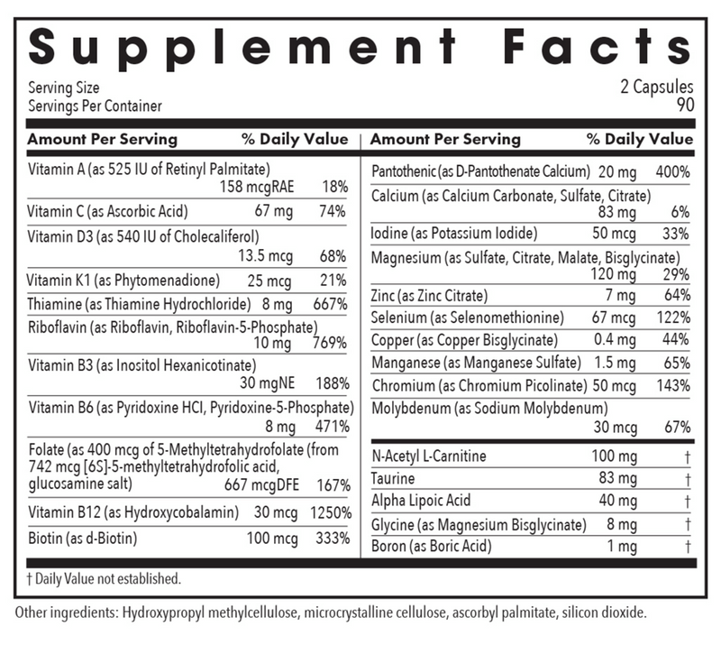 mvm-a allergy research group supplement facts