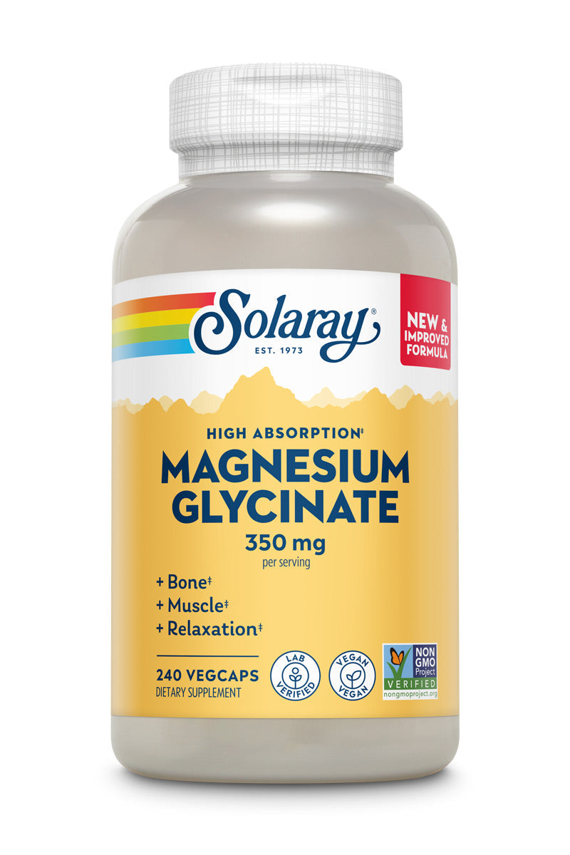 Magnesium Glycinate 350 mg 240ct Solaray