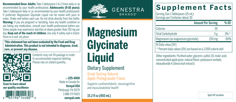 Magnesium Glycinate Liquid