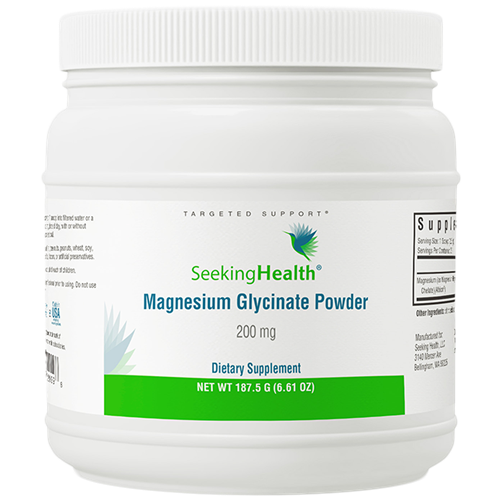 Magnesium Glycinate Powder Seeking Health