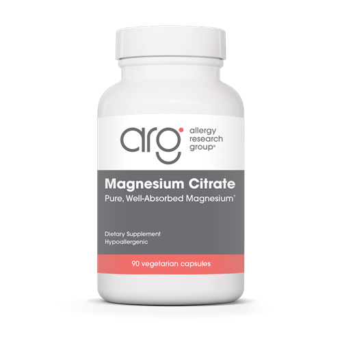 magnesium citrate 90 caps allergy research group