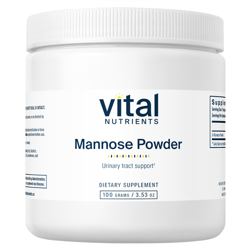 Mannose Powder 100g Vital Nutrients