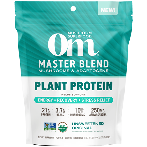 Master Blend Unsweetened Protein (Om Mushrooms)