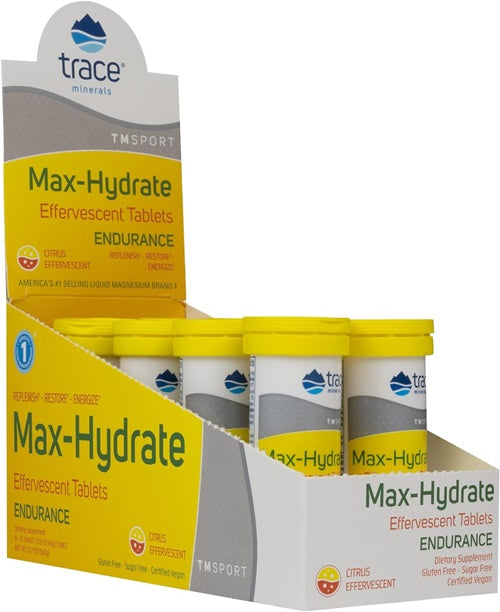 max-hydrate endurance trace minerals research