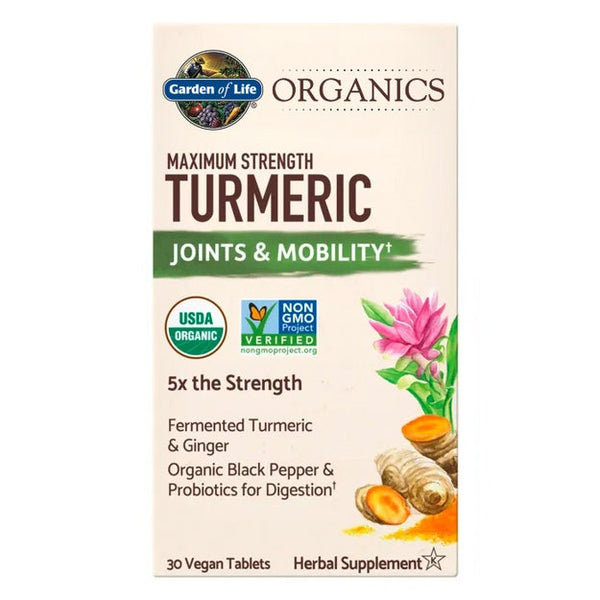 maximum strength turmeric garden of life