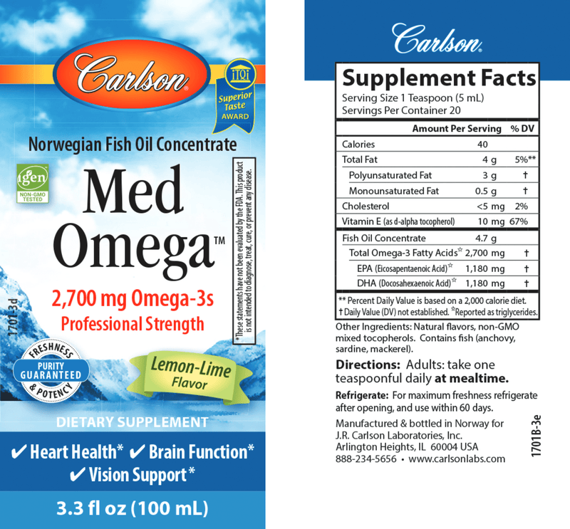 MedOmega Fish Oil 2700 mg