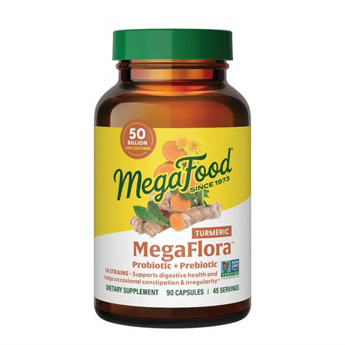 megaflora probiotic with turmeric megafood