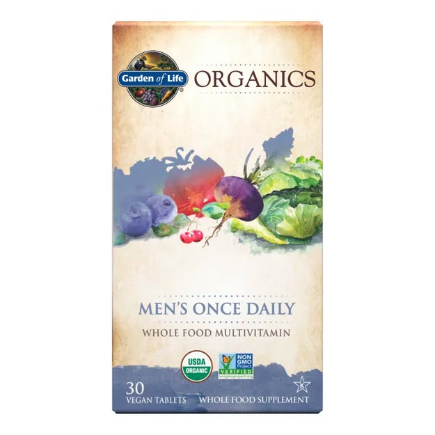 men's once daily organic garden of life