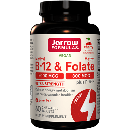 Methyl B-12 Methyl Folate Cherry Jarrow Formulas