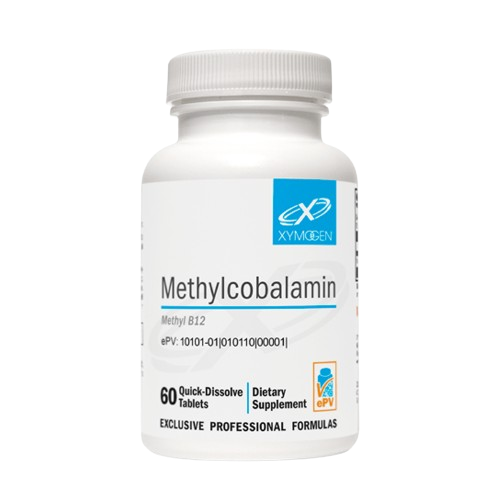 Methylcobalamin Xymogen 60ct front