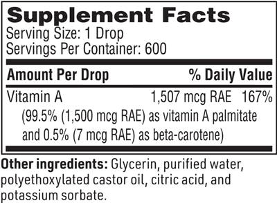 micellized vitamin a sfi health supplement facts