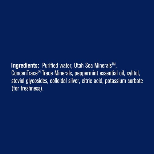 mineral mouth rinse (trace minerals research) ingredients