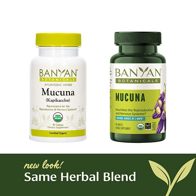 Mucuna Tablets (Banyan Botanicals)