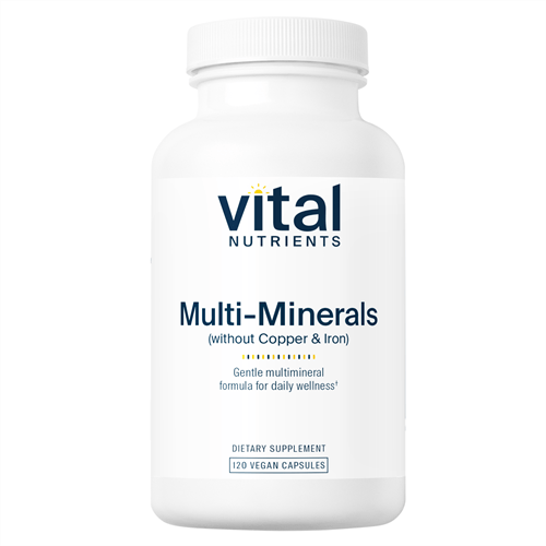 Multi-Minerals Citrate No Copper or Iron