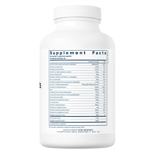 Multi-Nutrients 3 Citrate Malate Vital Nutrients