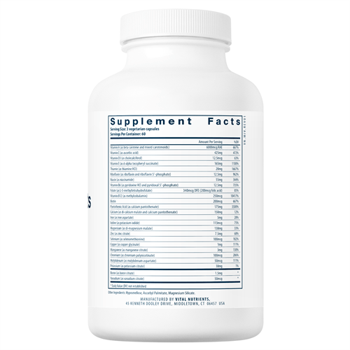 Multi-Nutrients 4 Citrate Malate Vital Nutrients