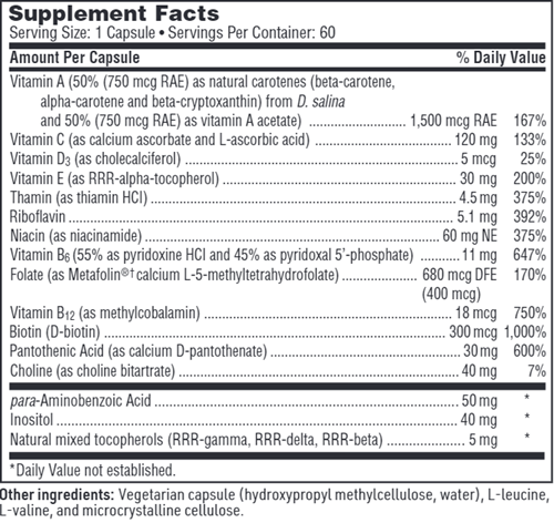 multi-vitamin complex sfi health supplement facts