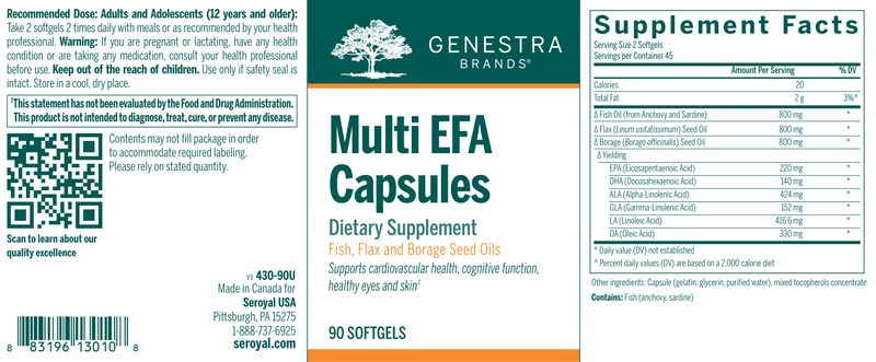 BACKORDER ONLY - Multi EFA Capsules