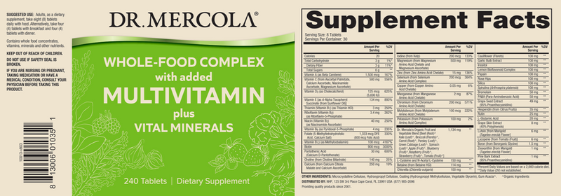 Whole Food Multivitamin Plus