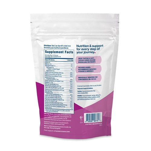 Multivitamin Soft Chews Mixed Berry Bariatric Fusion back