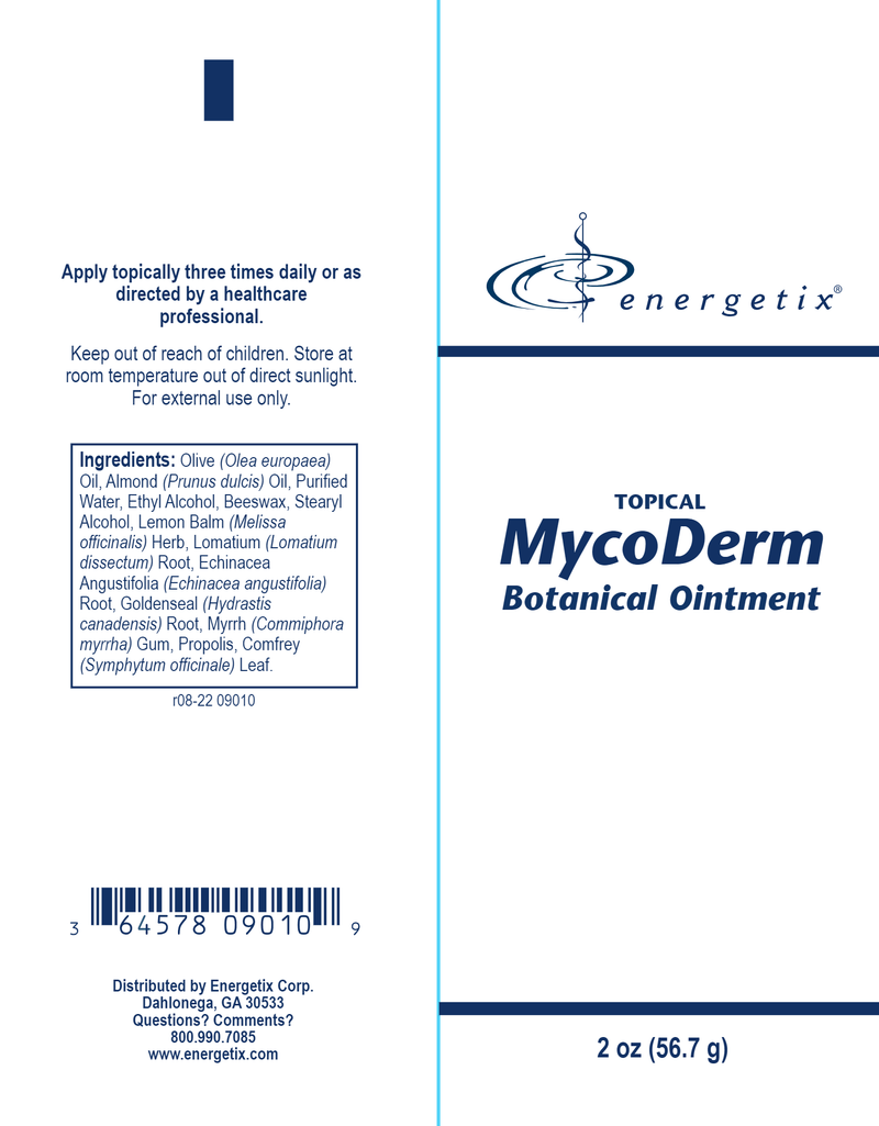 MycoDerm (Energetix) Label