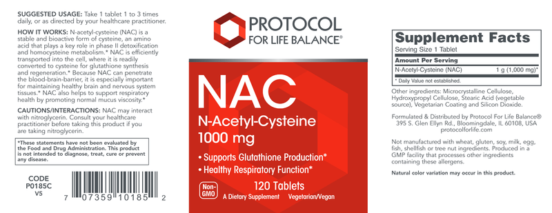 NAC 1,000 mg