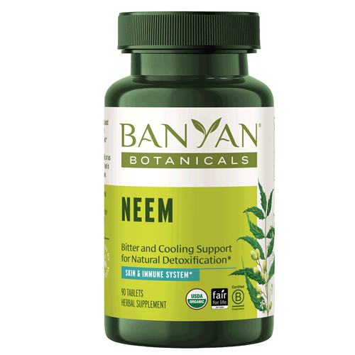 neem organic tablets banyan botanicals