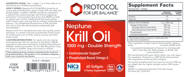 Neptune Krill Oil 1000 mg