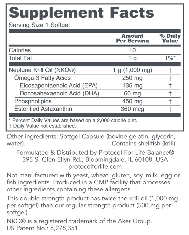 Neptune Krill Oil 1000 mg