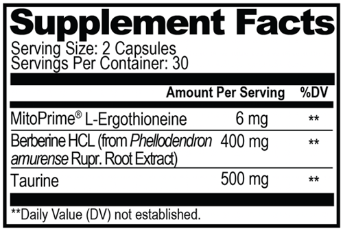 Neuro Life Natural Stacks supplement facts