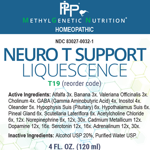 Neuro T Support Liquescence (Professional Health Products) Ingredients