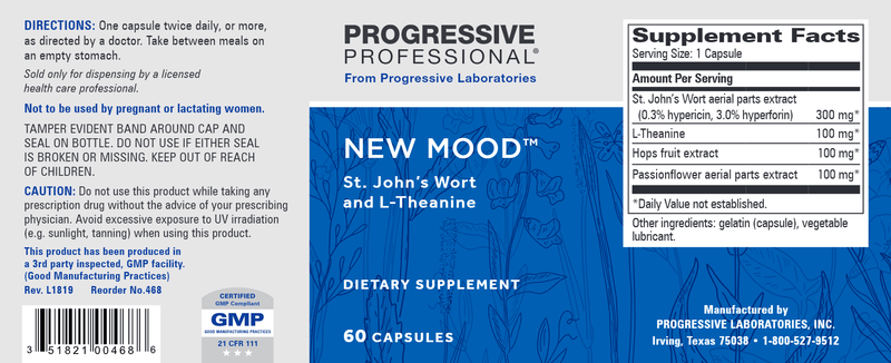 New Mood (Progressive Labs) Label