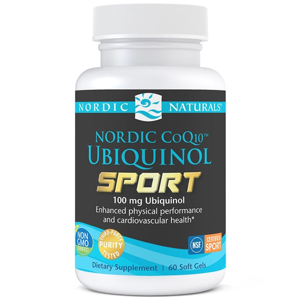 Nordic CoQ10 Ubiquinol Sport 60 Soft Gels (Nordic Naturals)