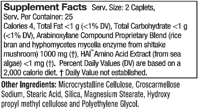 Noxylane 4 Double Strength Caplets Lane Medical supplement facts