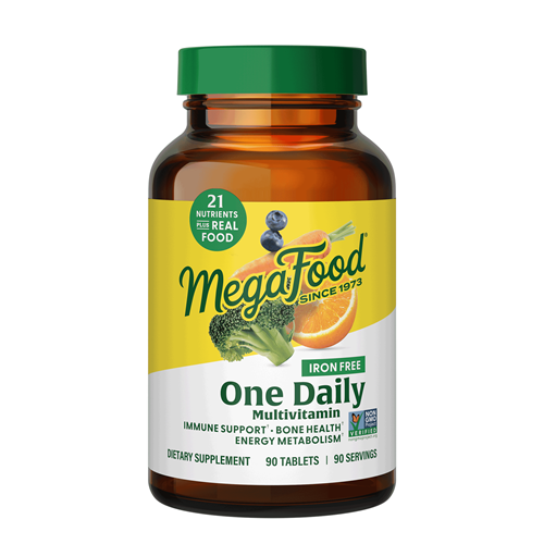 one daily iron free megafood