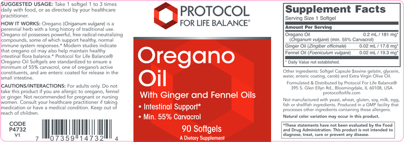 Oregano Oil Free Shipping (Protocol for Life Balance)