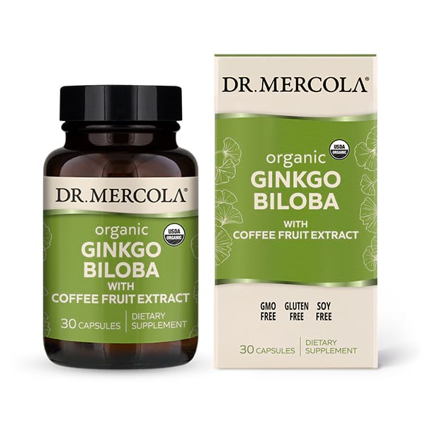 Organic Ginkgo Biloba (Dr. Mercola)