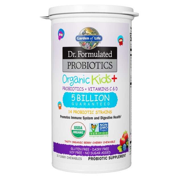 buy organic kids probiotics berry cherry garden of life