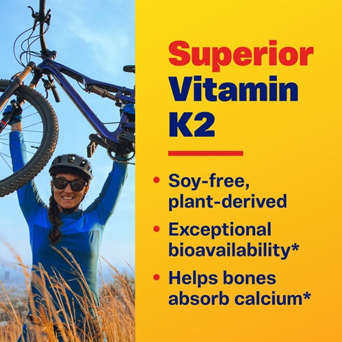 Organic Vitamin D3 + K2 Enzymedica