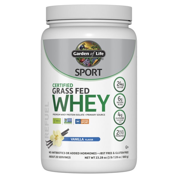 organic whey protein vanilla garden of life