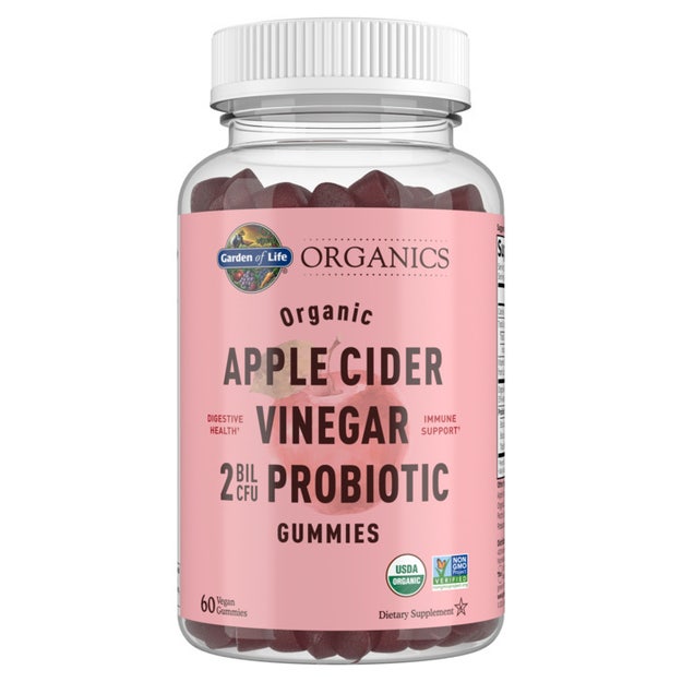 organics apple cider vinegar probiotic garden of life