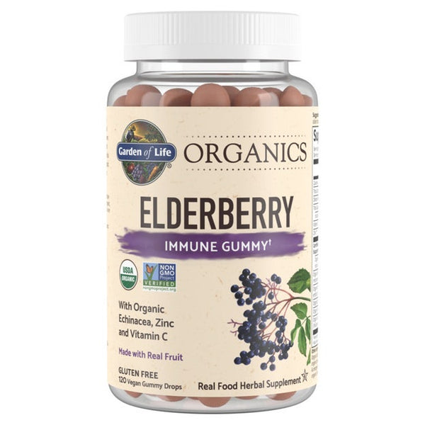 organics elderberry gummies garden of life