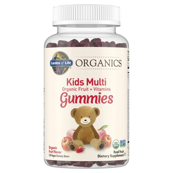 organics kids multi fruit gummies garden of life