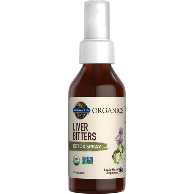 buy organics liver bitters garden of life