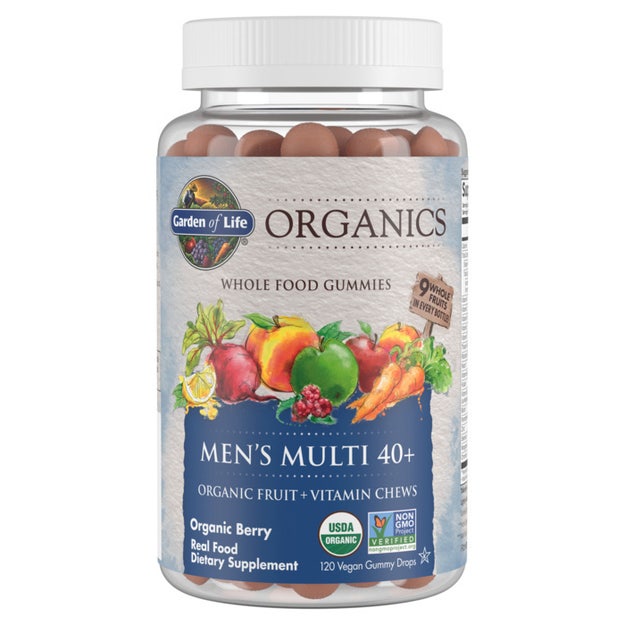 men's 40+ gummies garden of life