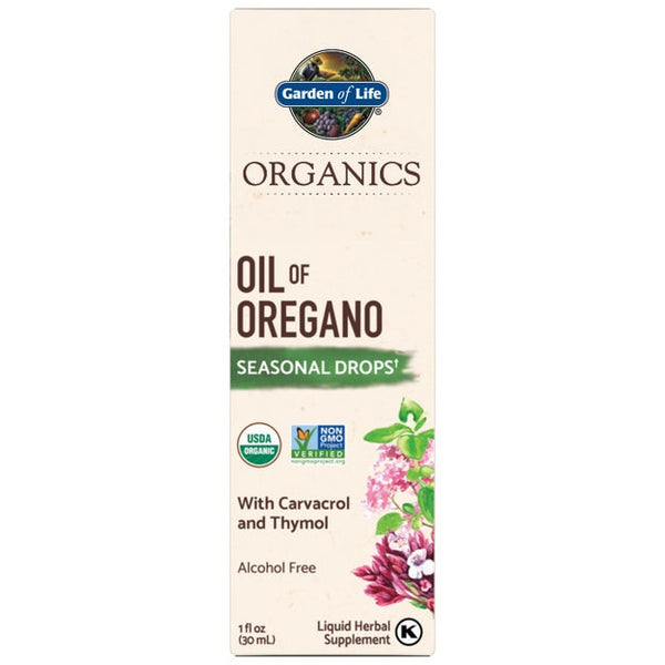 organics oil of oregano garden of life