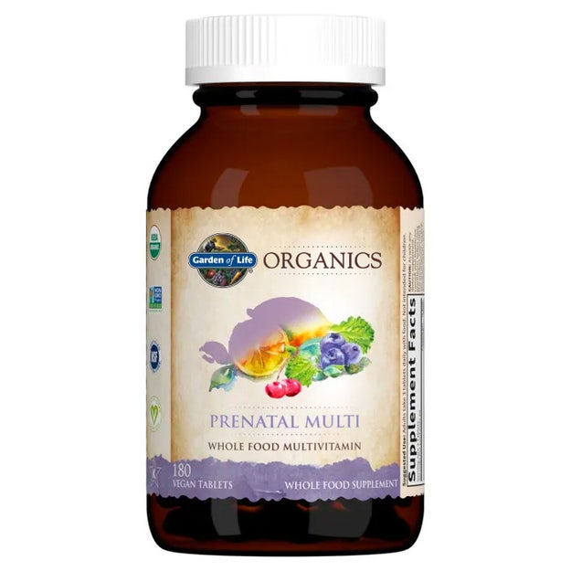 buy organics prenatal multi garden of life