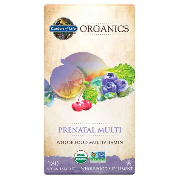 organics prenatal multi garden of life