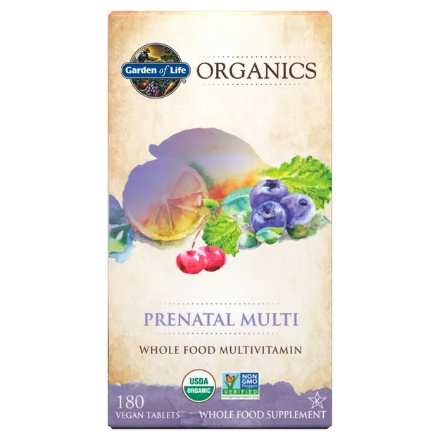 organics prenatal multi garden of life